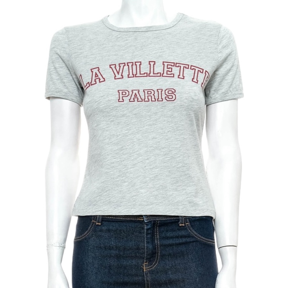 H&M Fitted T-shirt in soft cotton jersey with a printed design at front - Picture 2 of 10